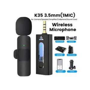3.5mm Wireless Lavalier Microphone For Interview And Shooting
