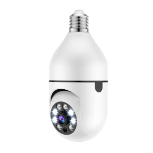 V380 1080P Wireless 360 Rotate Auto Tracking Panoramic Camera Light Bulb Wifi PTZ IP Camera
