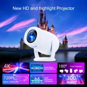 Hy400 / Hy300-T Android 13 With 16g Rom 2gb Ram Smart Projector