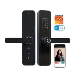 Smart Door Lock Fingerprint, Video Doorbell, Tuya Unlock APP