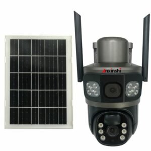 Essecloud 4g CCTV Camera With Audio Monitor , Detector Dual Lens 8mp