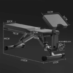 Commercial Adjustable Bench With Leg Extension-Commercial Adjustable Bench With Leg Extension-